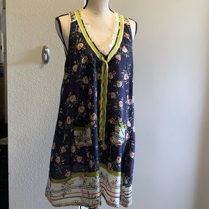 Johnny Was 100% silk dress Sz S